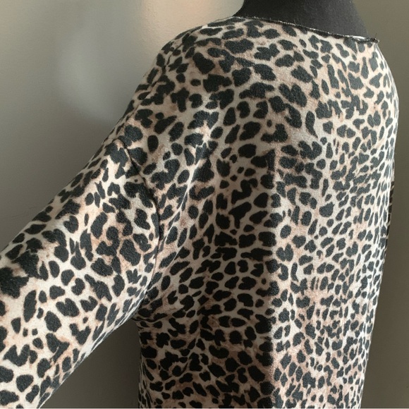 Amisu leopard long sleeves top - Picture 3 of 7